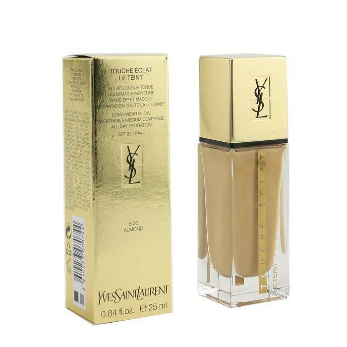 YVES SAINT LAURENT - Touche Eclat Le Teint Long Wear Glow Foundation SPF22 25ml/0.84oz - www.Shopthatapp.com