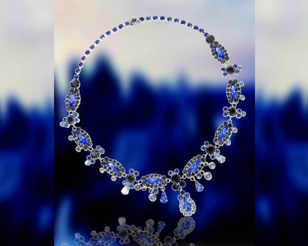 #13425 Icicle Necklace - www.Shopthatapp.com