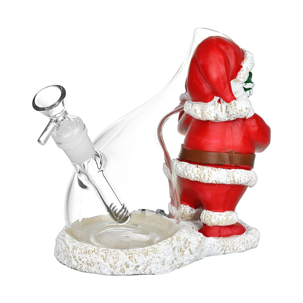 Slay Time Santa Water Pipe - 6.5" / 14mm F - www.Shopthatapp.com