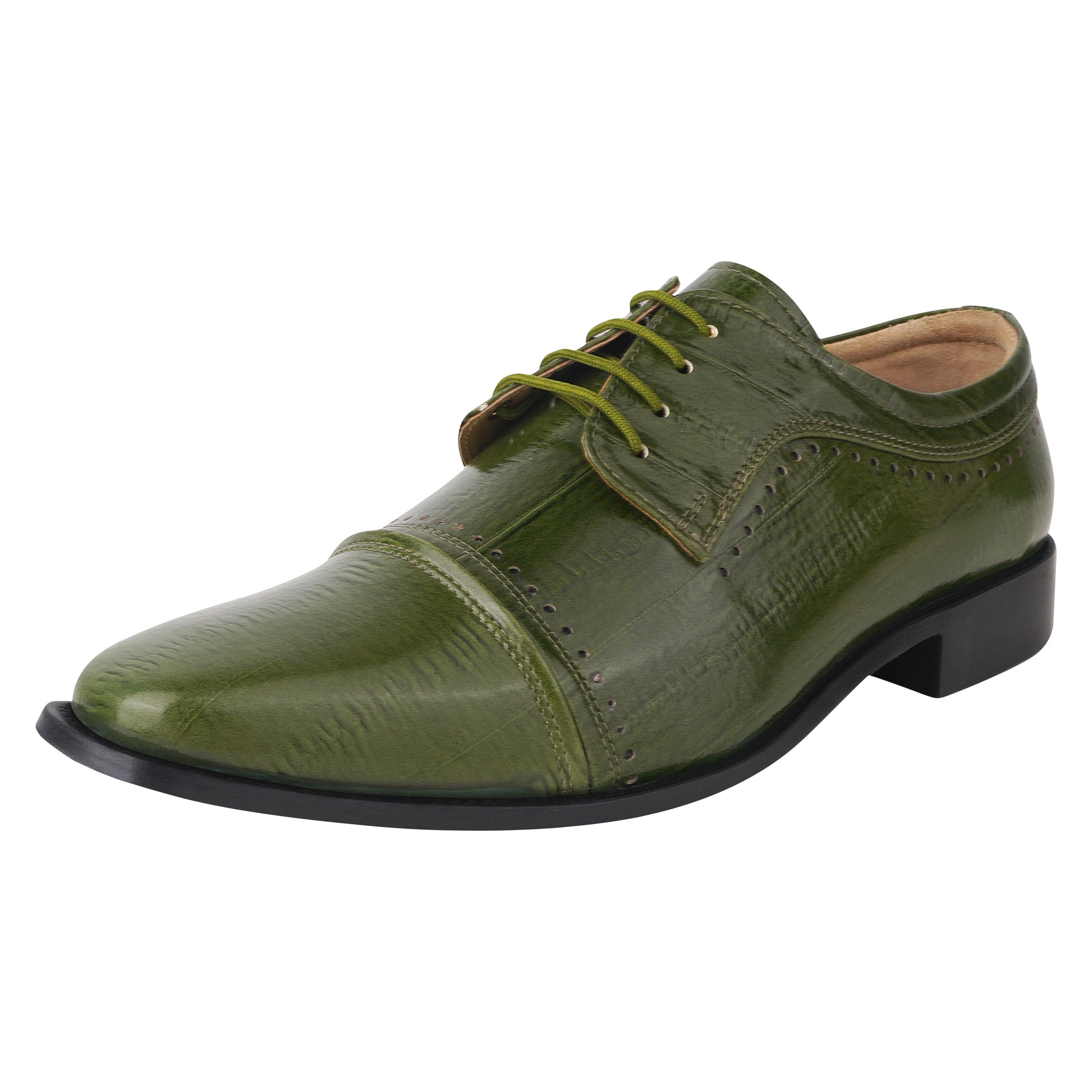 BRUCE Leather Oxford Style Dress Shoes - www.Shopthatapp.com