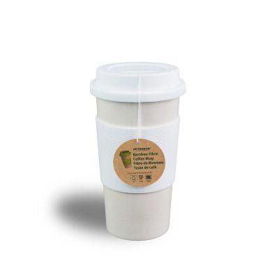 Bamboo fiber EcoCup – 650 ml / 22 oz -White - www.Shopthatapp.com