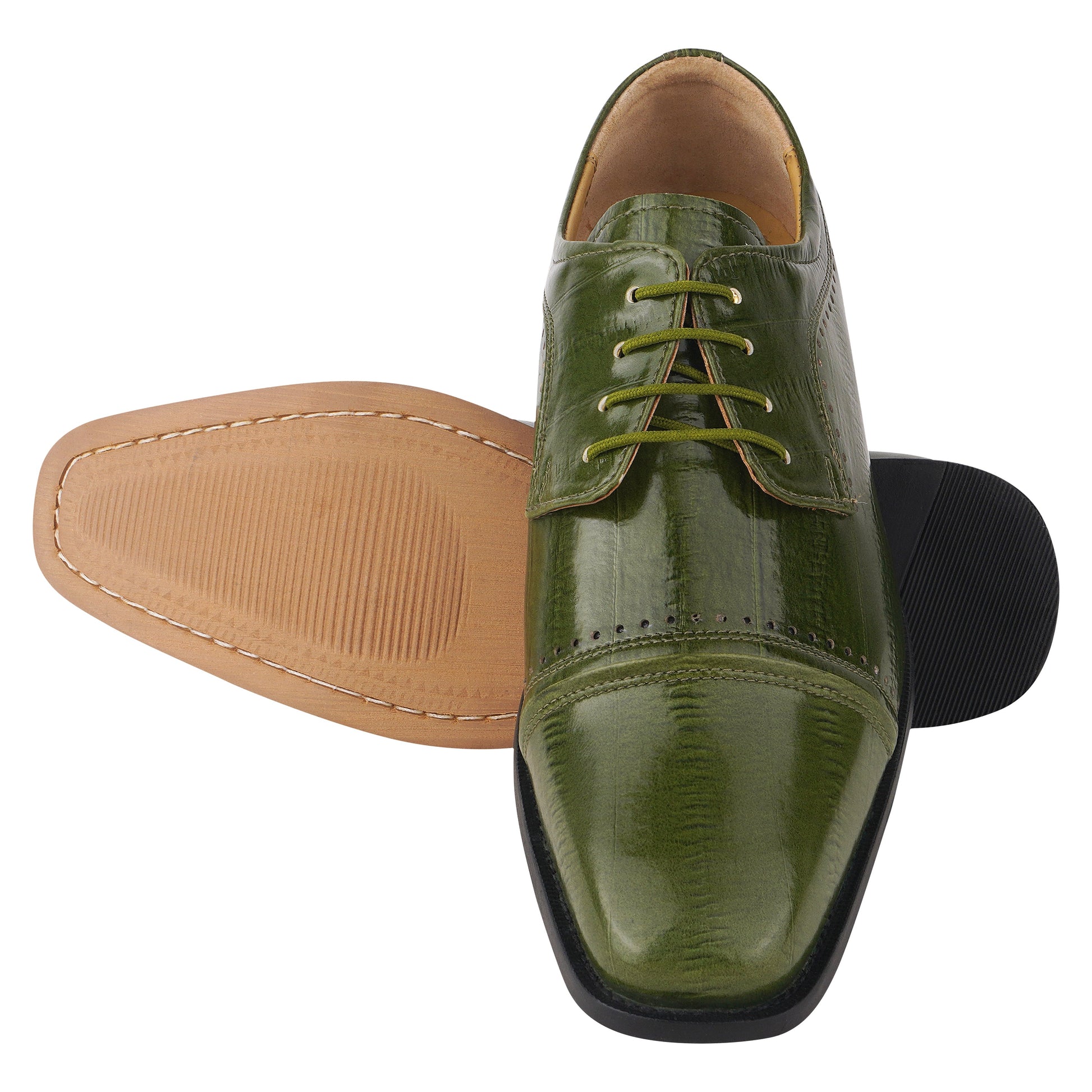 BRUCE Leather Oxford Style Dress Shoes - www.Shopthatapp.com