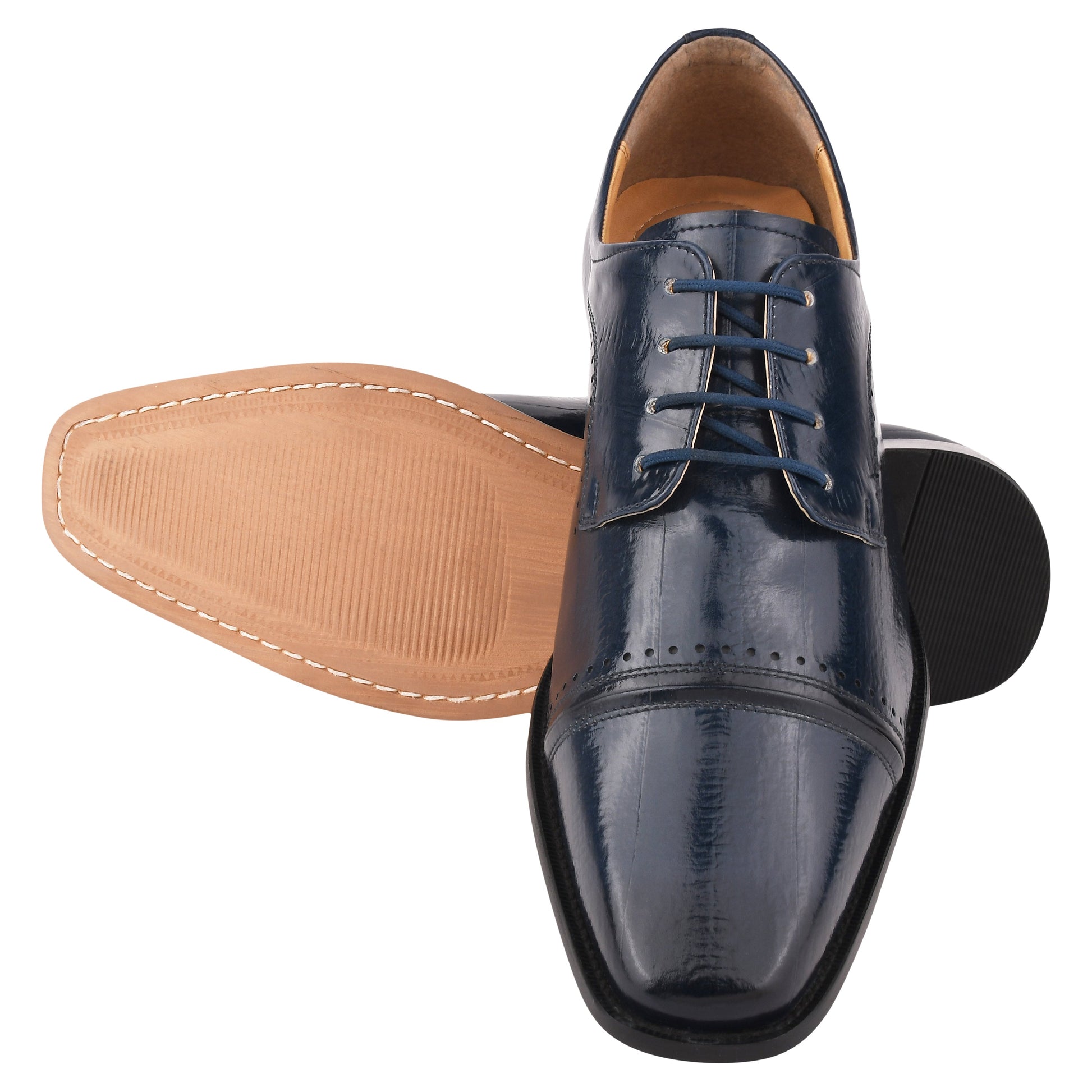 BRUCE Leather Oxford Style Dress Shoes - www.Shopthatapp.com