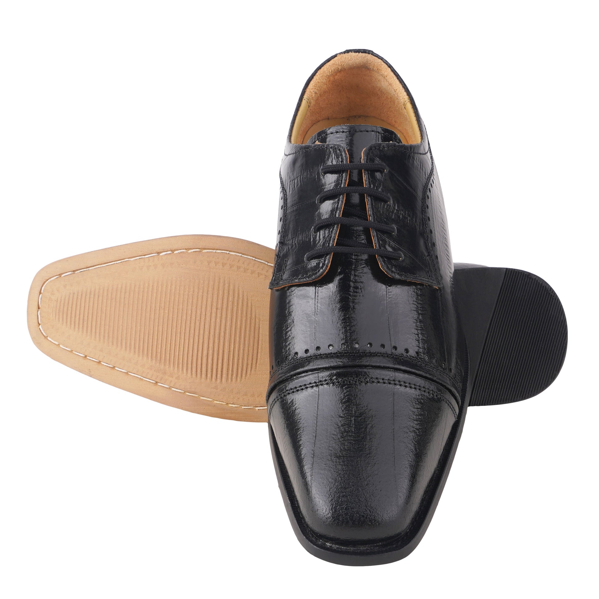 BRUCE Leather Oxford Style Dress Shoes - www.Shopthatapp.com