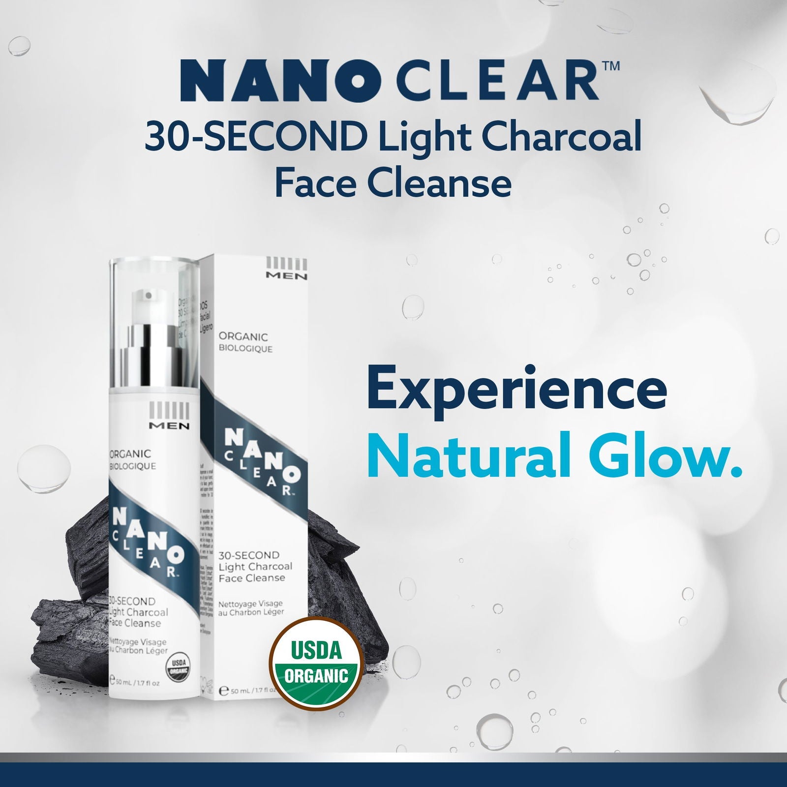 30-SECOND Light Charcoal Face Cleanse - www.Shopthatapp.com