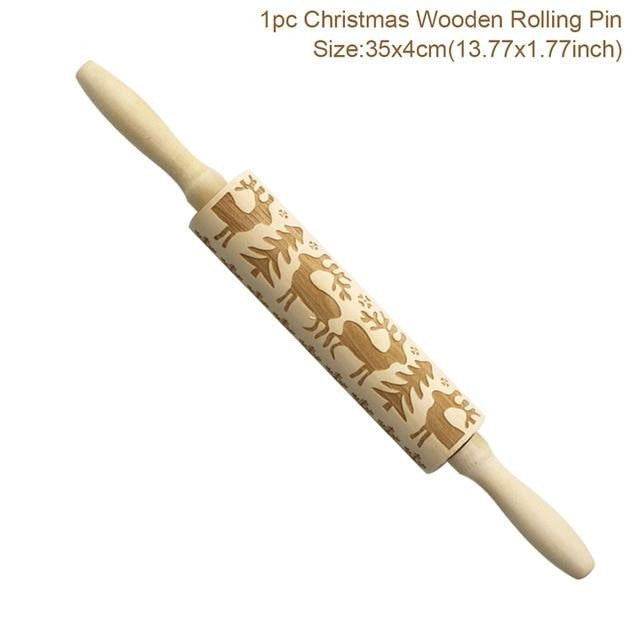 3D Embossed Rolling Pin - www.Shopthatapp.com