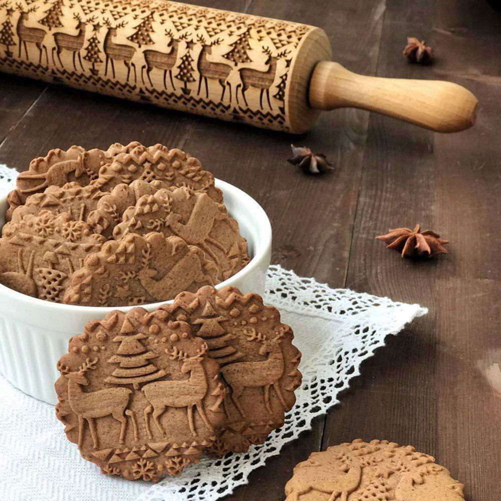 3D Embossed Rolling Pin - www.Shopthatapp.com