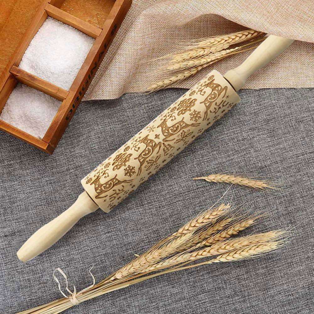 3D Embossed Rolling Pin - www.Shopthatapp.com