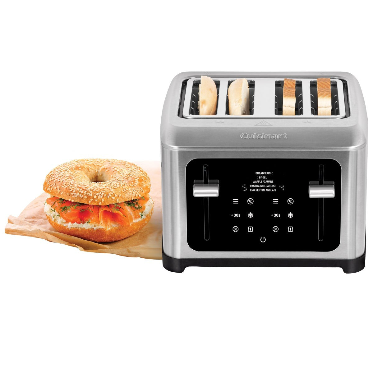 4-Slice Touchscreen Toaster - www.Shopthatapp.com