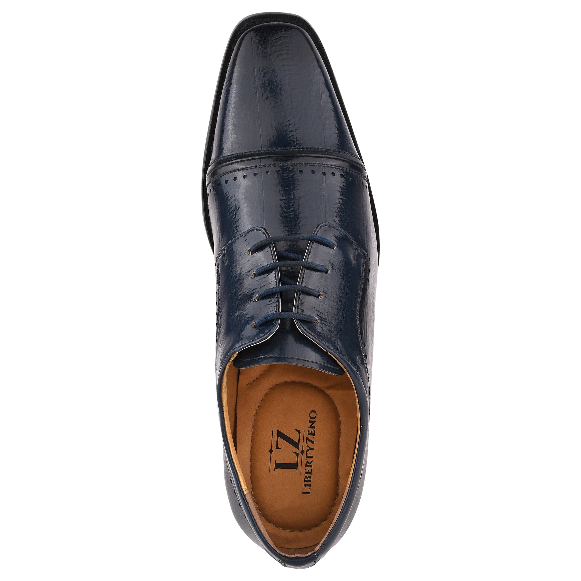 BRUCE Leather Oxford Style Dress Shoes - www.Shopthatapp.com