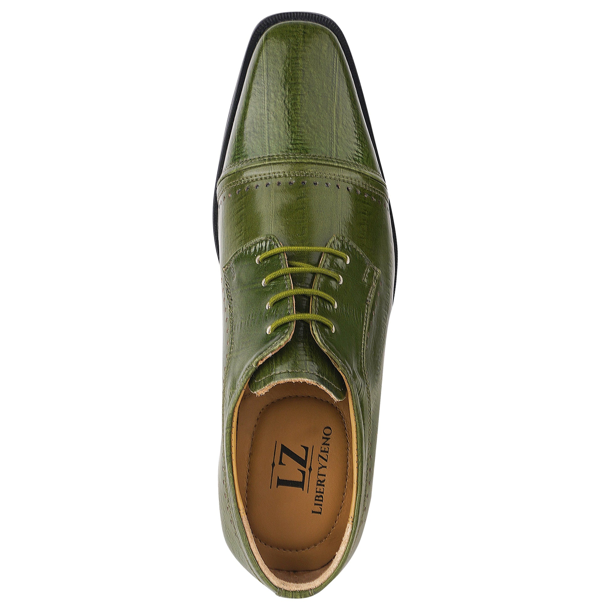 BRUCE Leather Oxford Style Dress Shoes - www.Shopthatapp.com