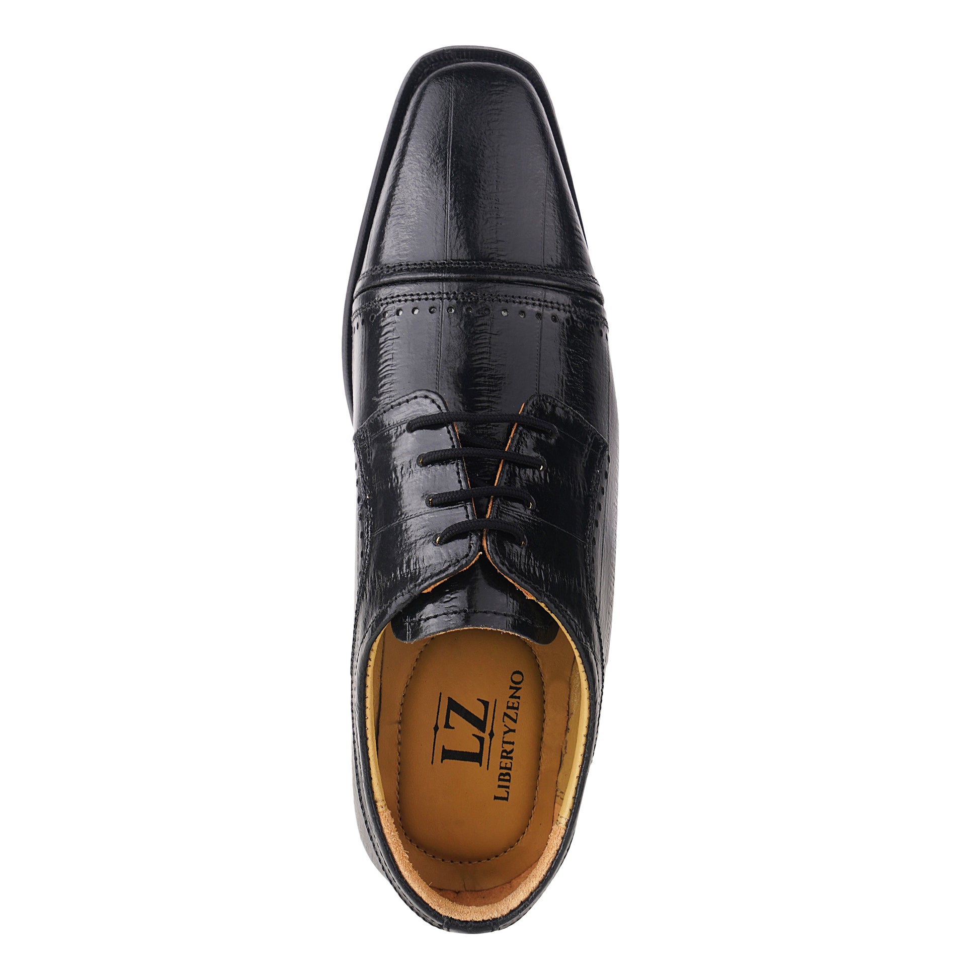 BRUCE Leather Oxford Style Dress Shoes - www.Shopthatapp.com