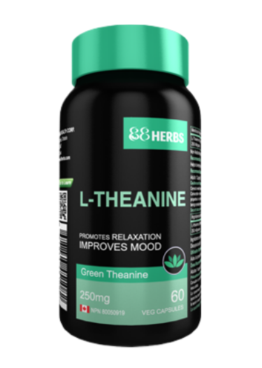 88Herbs Pure L-Theanine (60 VegCaps) - www.Shopthatapp.com