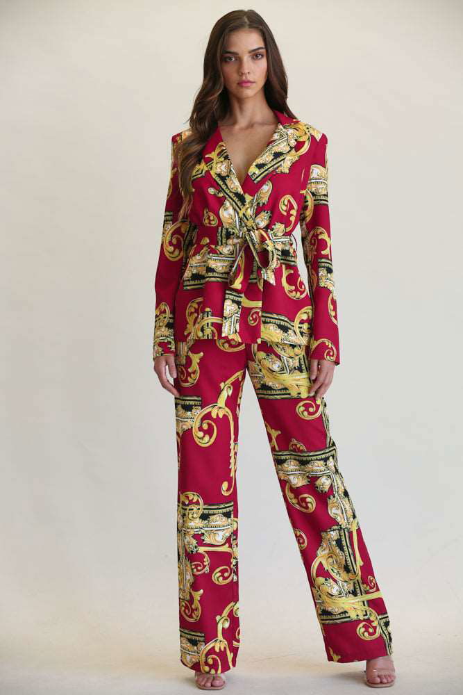 Aarifa - Blazer +Pant Set - www.Shopthatapp.com