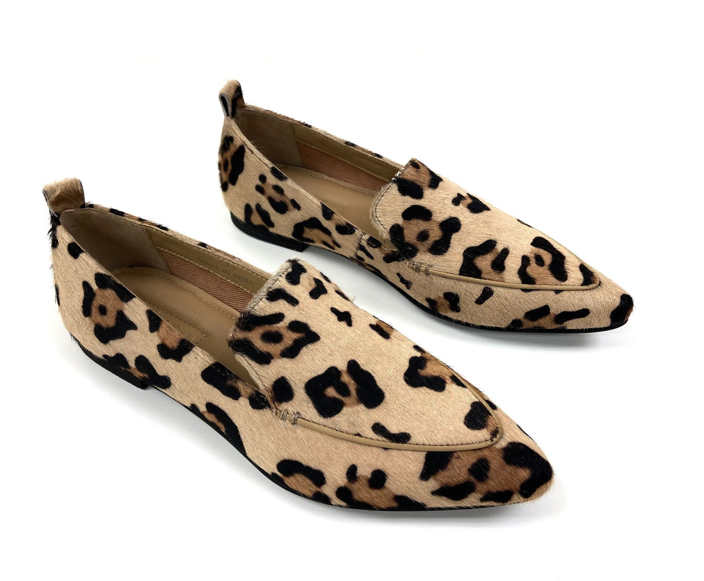 Addy Leopard Haircalf Flats - www.Shopthatapp.com