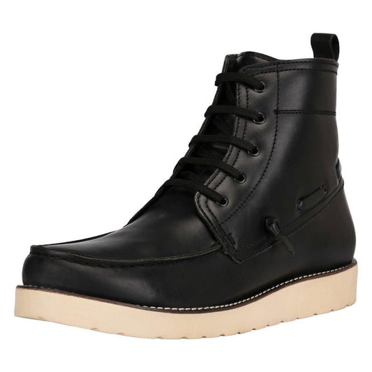 Auda Leather Lace-Up Boots - www.Shopthatapp.com