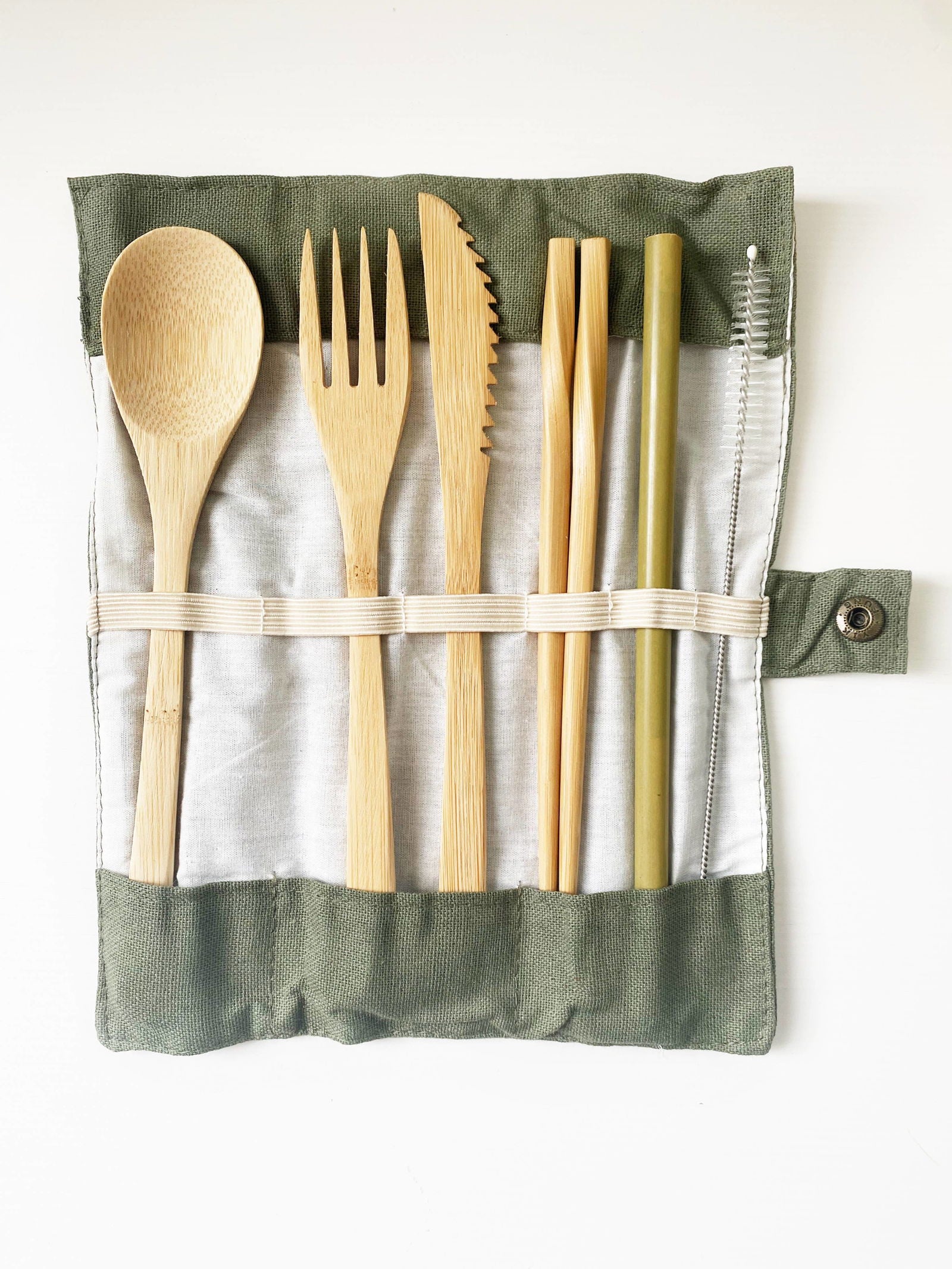 Bamboo Utensil Kit - www.Shopthatapp.com