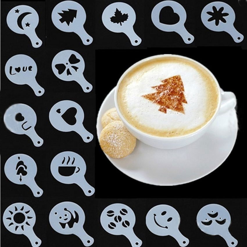 Barista Art Stencils - www.Shopthatapp.com