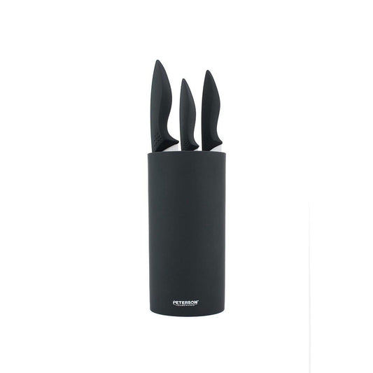 UTILITY KNIFE BLOCK (Round/Black) - www.Shopthatapp.com