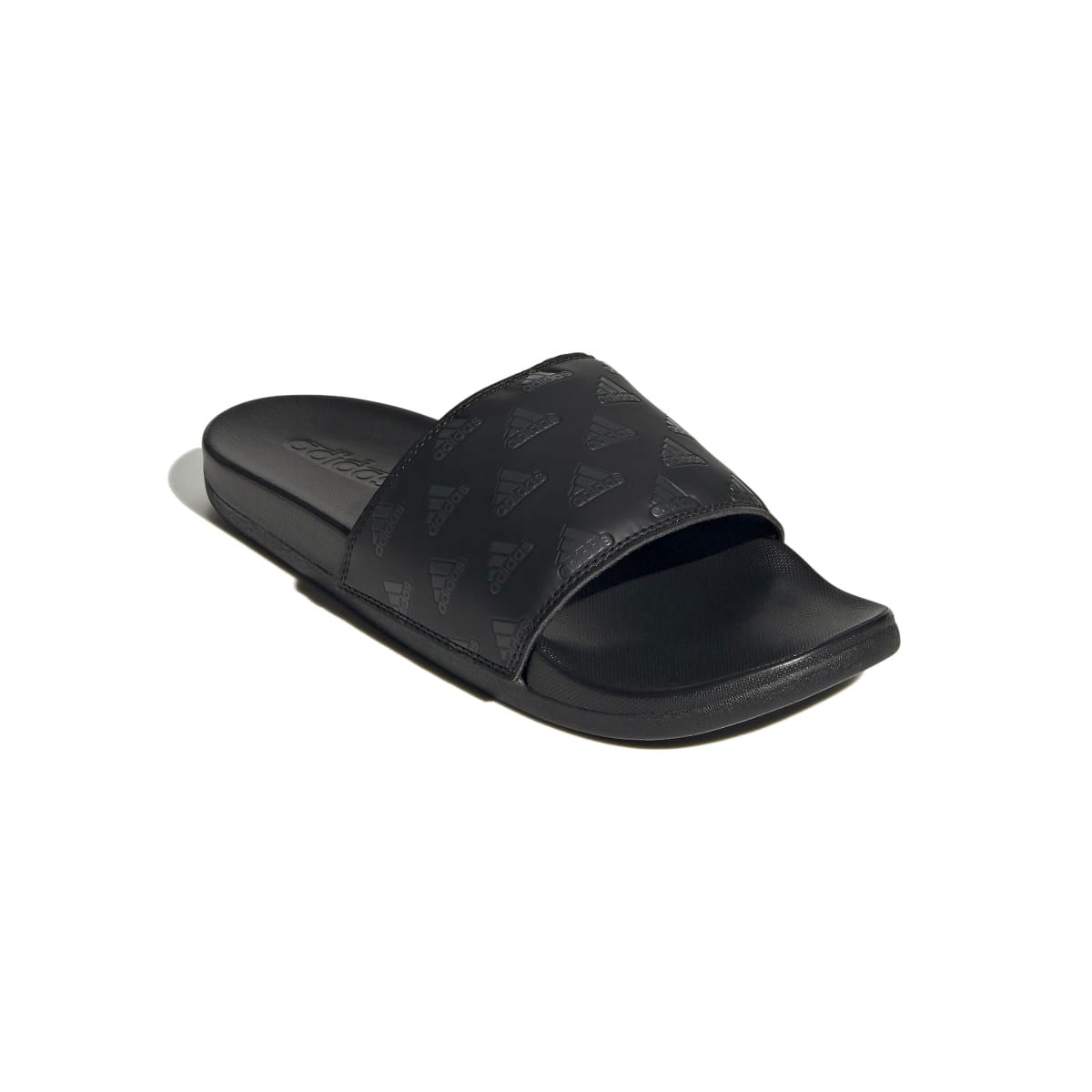 ADIDAS GV9736 ADILETTE COMFORT MN'S (Medium) Black/Carbon/Black Synthetic Sandals - www.Shopthatapp.com