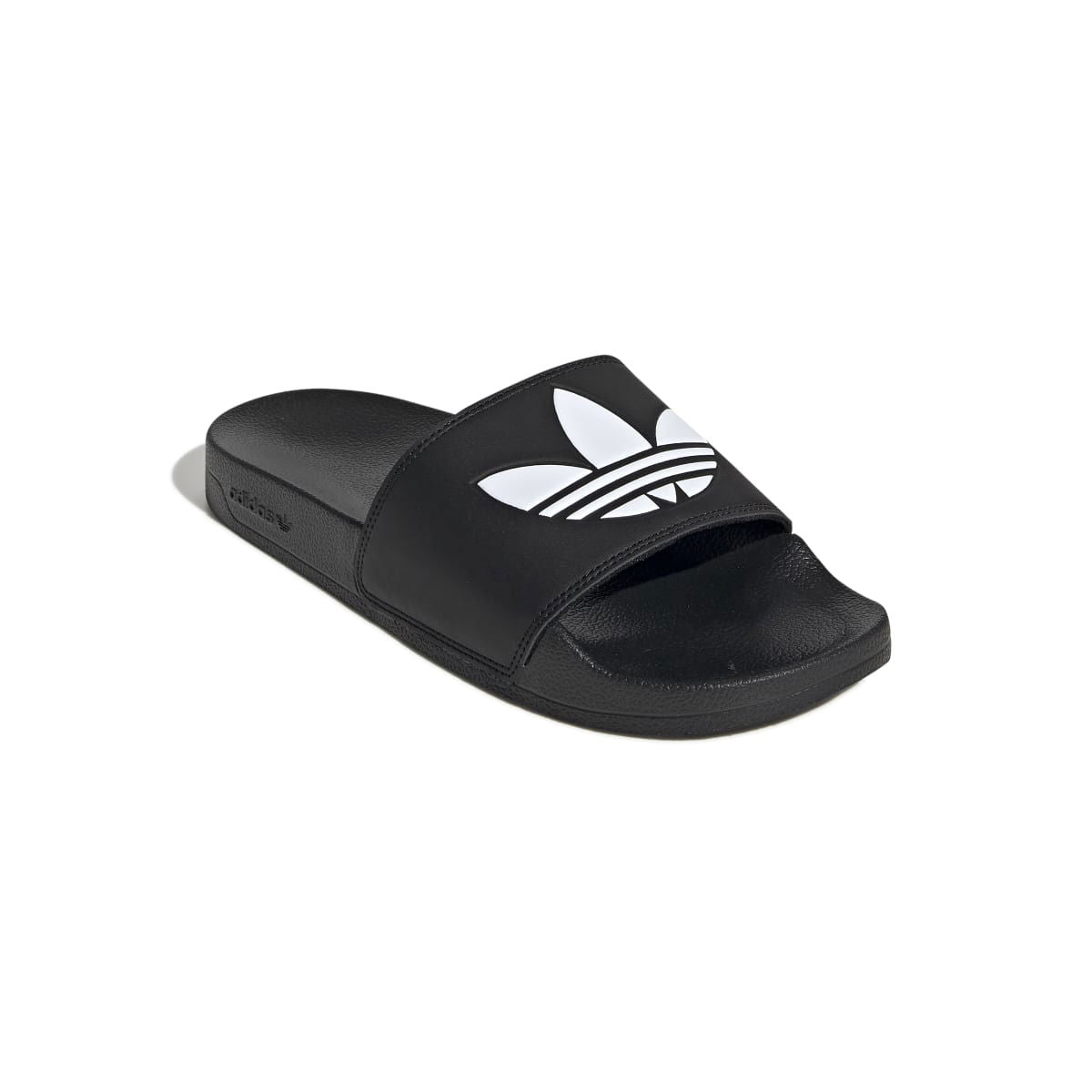 ADIDAS FU8298 ADILETTE LITE MN'S (Medium) Black/White/Black Synthetic Slide Sandals - www.Shopthatapp.com