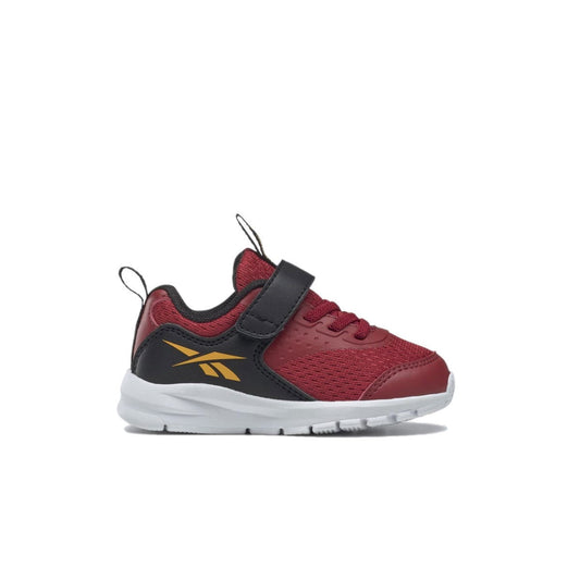 REEBOK GW1250 RUSH RUNNER 4.0 TD INF'S (Medium) Red/Gold/Black Synthetic & Textile Running Shoes - www.Shopthatapp.com