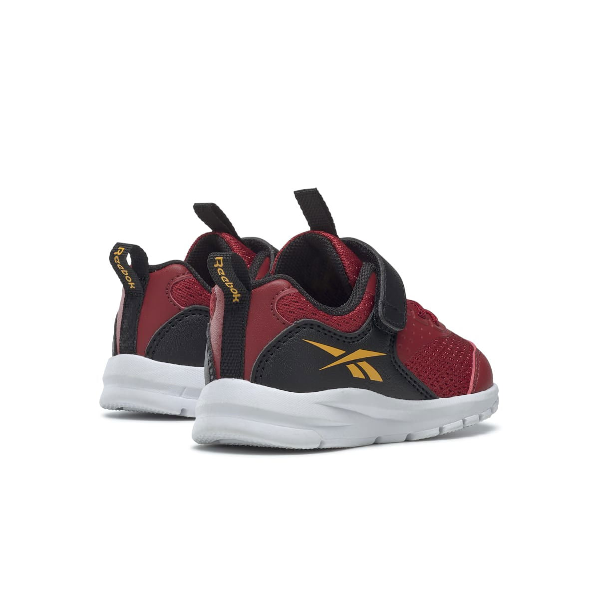 REEBOK GW1250 RUSH RUNNER 4.0 TD INF'S (Medium) Red/Gold/Black Synthetic & Textile Running Shoes - www.Shopthatapp.com