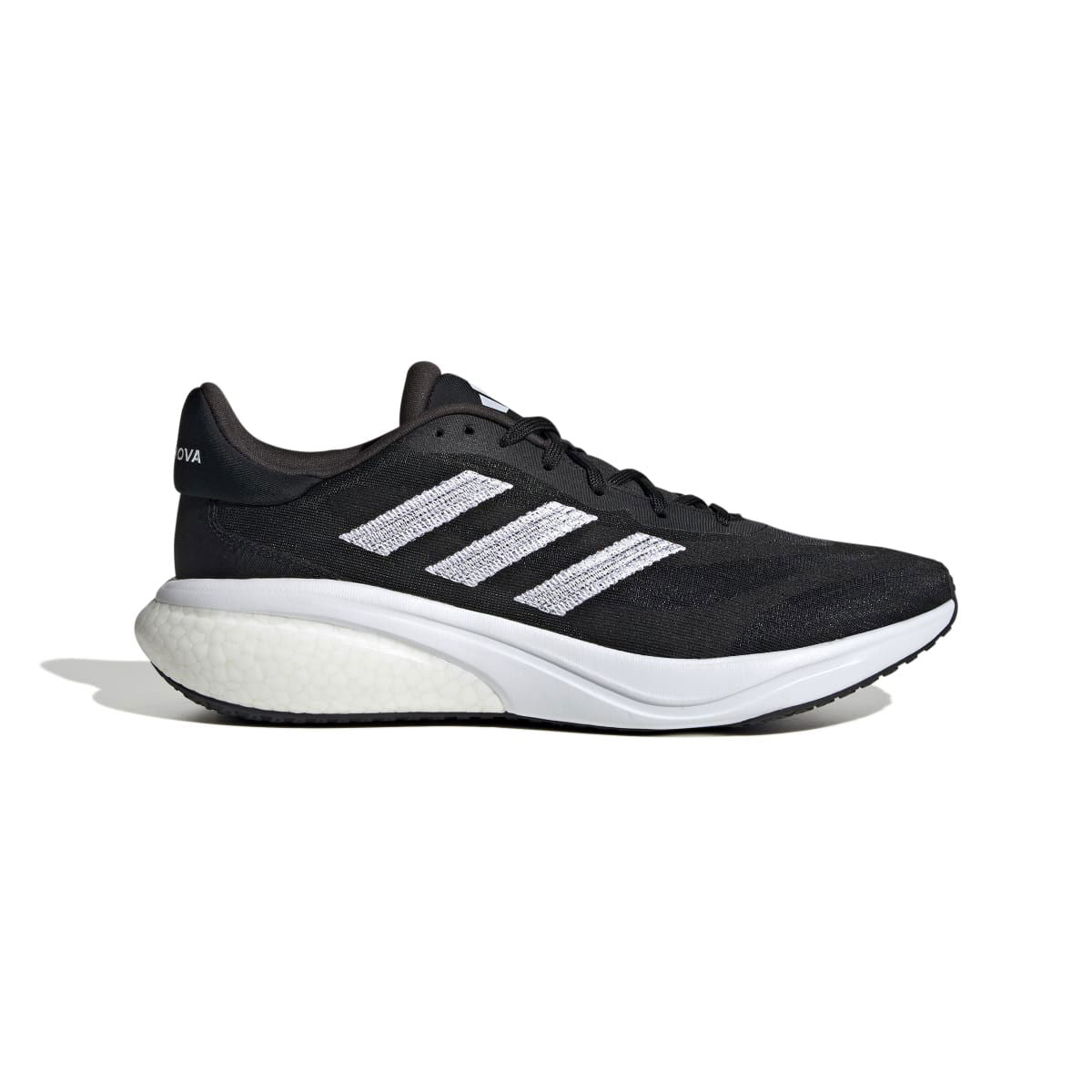 ADIDAS IE4367 SUPERNOVA 3 MN'S (Medium) Black/White/Black Textile Running Shoes - www.Shopthatapp.com