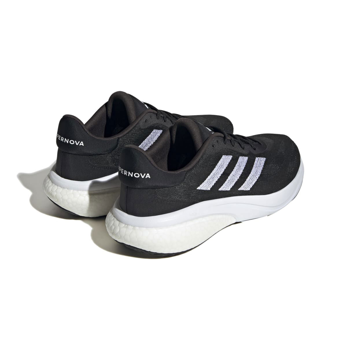 ADIDAS IE4367 SUPERNOVA 3 MN'S (Medium) Black/White/Black Textile Running Shoes - www.Shopthatapp.com