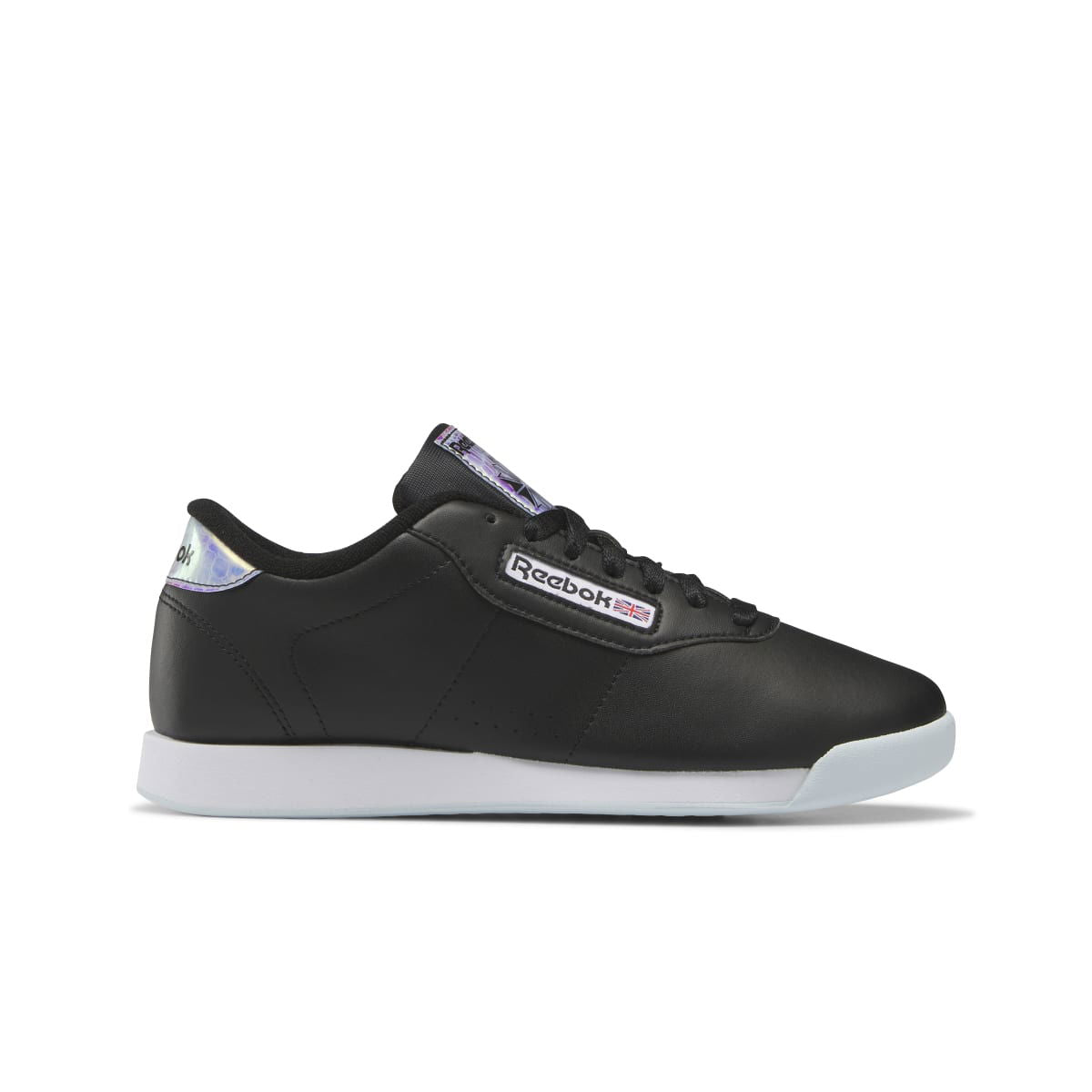 REEBOK HP9022 PRINCESS WMN'S (Medium) Black/White/Blue Synthetic Lifestyle Shoes - www.Shopthatapp.com