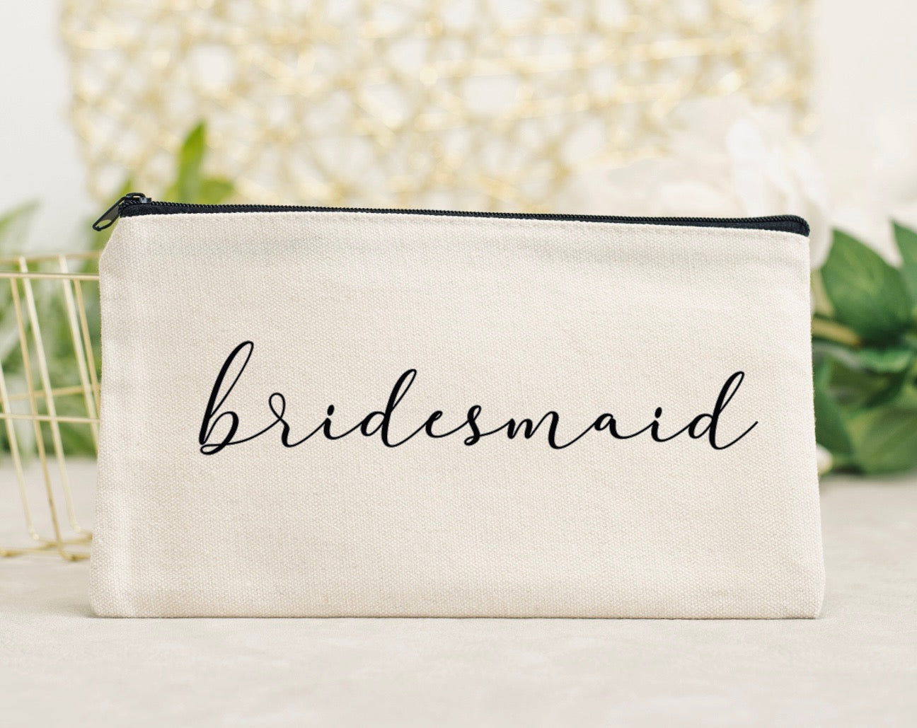 Bridal Party Make up Bags - www.Shopthatapp.com