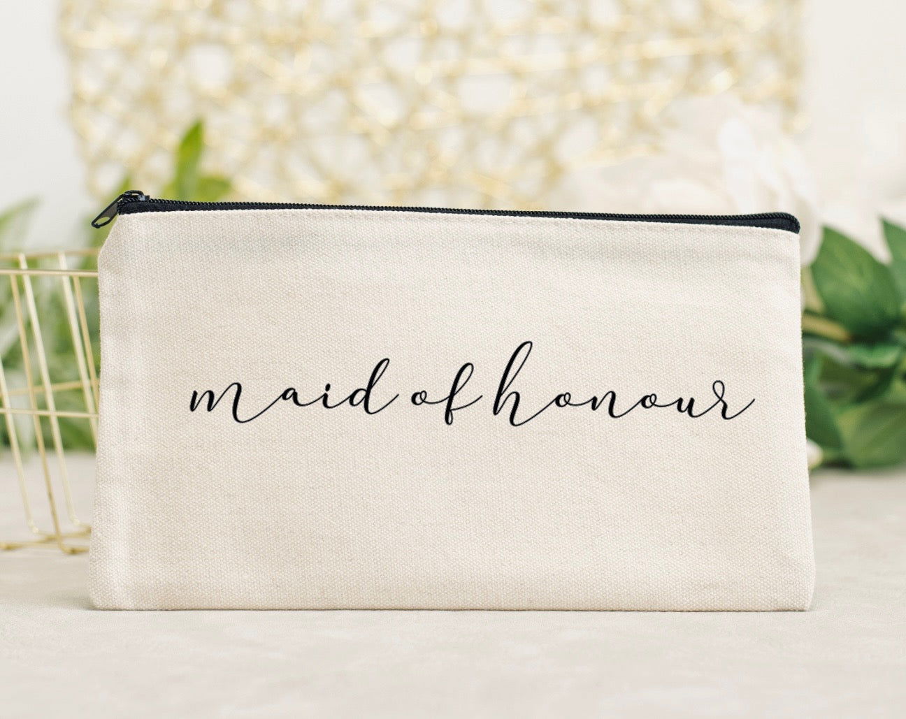 Bridal Party Make up Bags - www.Shopthatapp.com