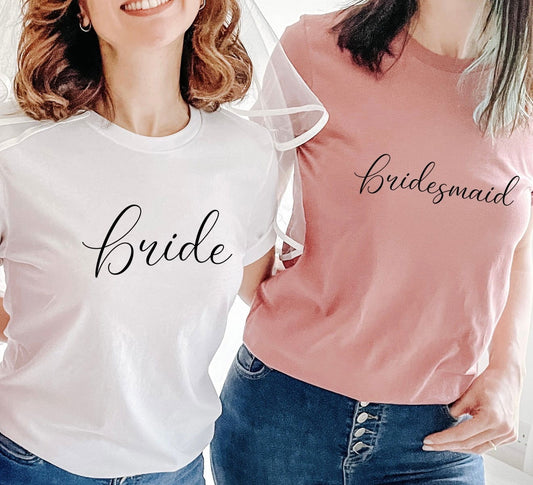 Bridal party T-Shirts - www.Shopthatapp.com