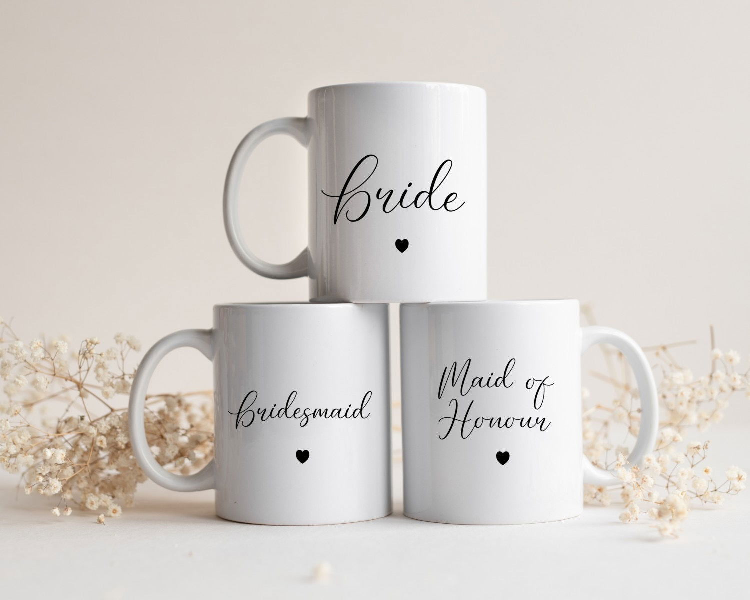 Bridal party mugs - www.Shopthatapp.com