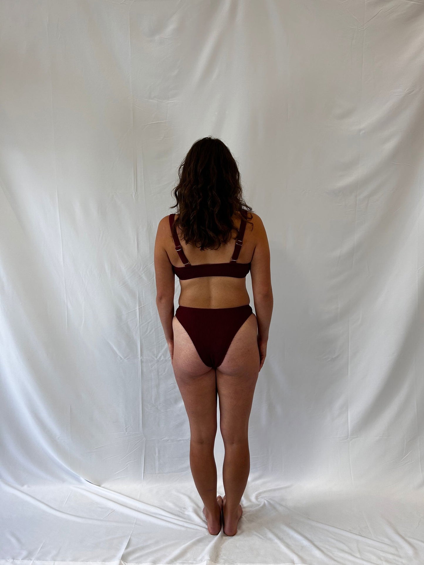 Staple High Rise Bottom / Burgundy - www.Shopthatapp.com