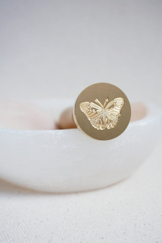 Butterfly wax stamp - www.Shopthatapp.com