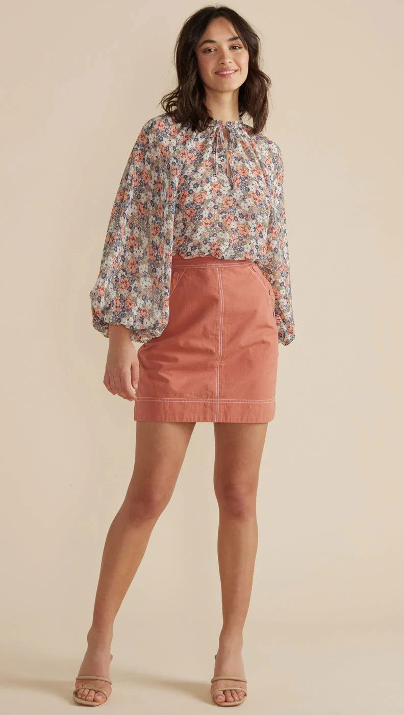 CHARNLEY MINI SKIRT - www.Shopthatapp.com