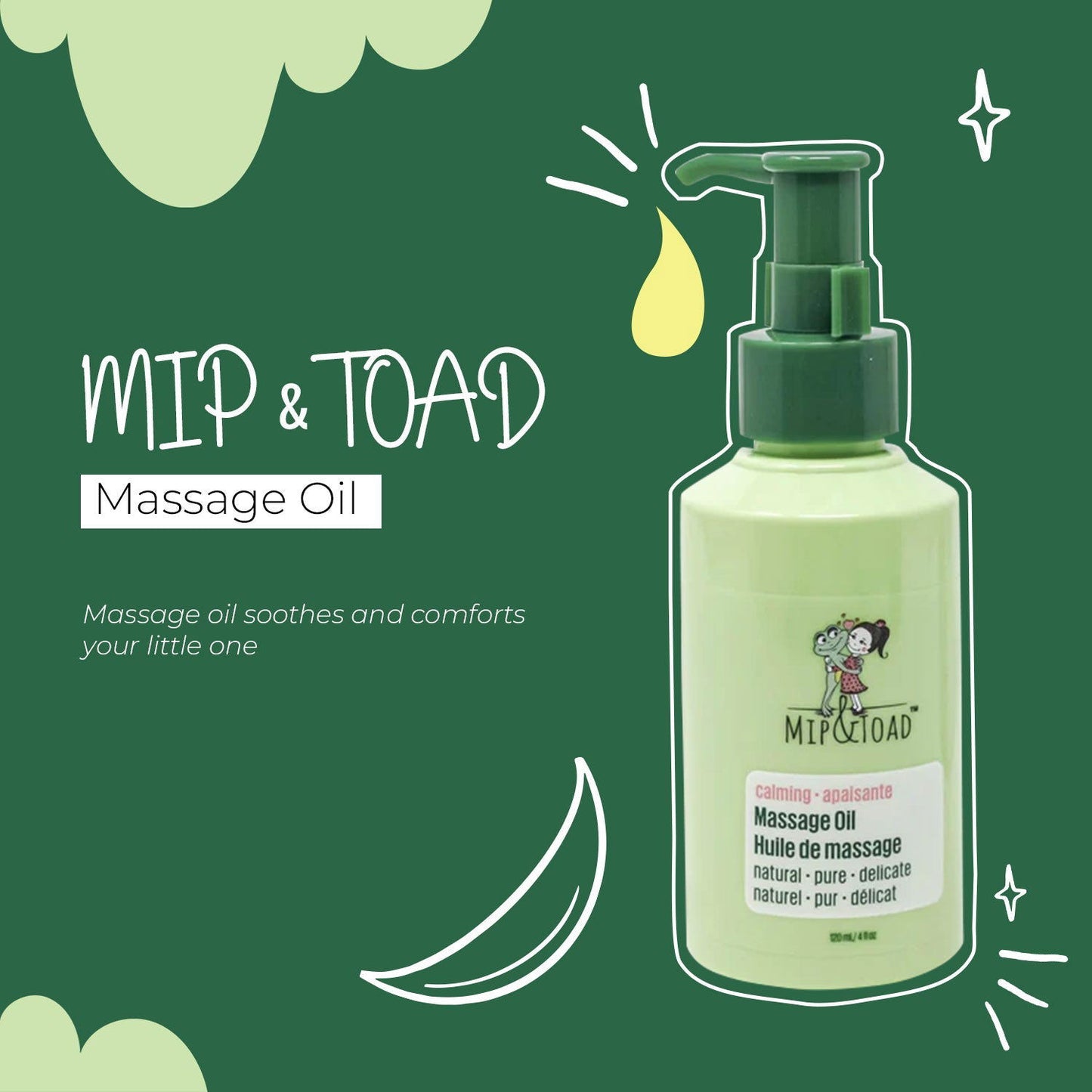 Calming Massage Oil - www.Shopthatapp.com