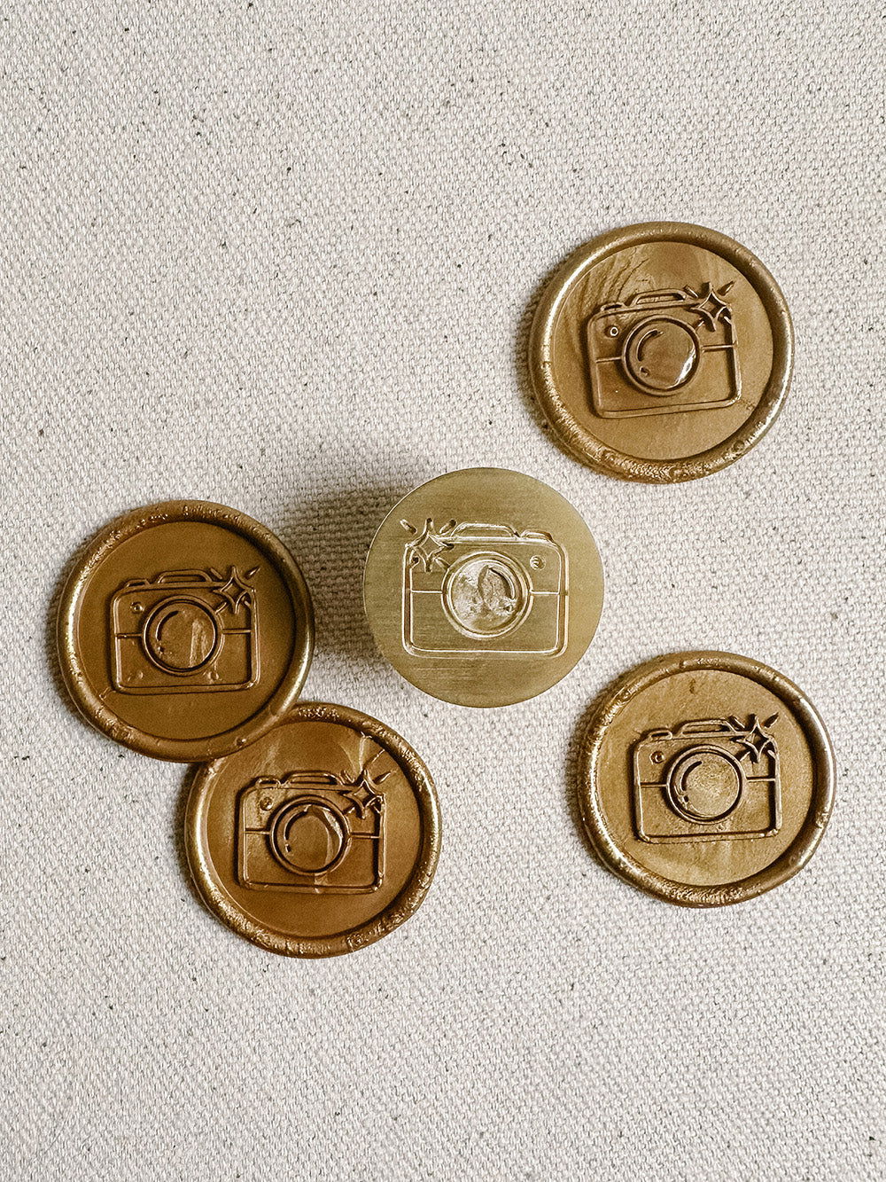 Camera wax stamp - www.Shopthatapp.com