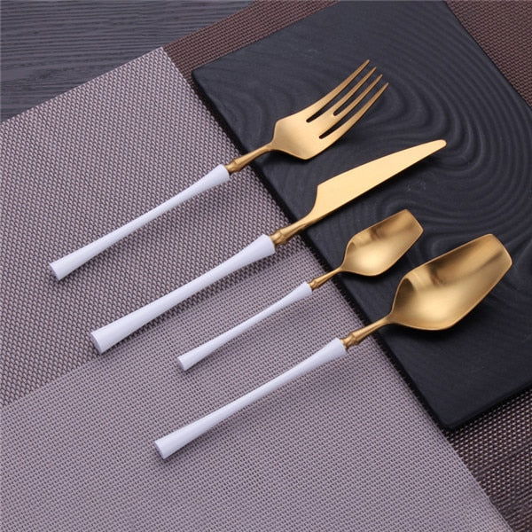 Chiseled Flatware - www.Shopthatapp.com