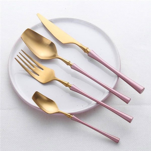 Chiseled Flatware - www.Shopthatapp.com