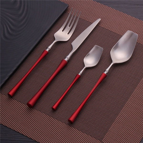 Chiseled Flatware - www.Shopthatapp.com