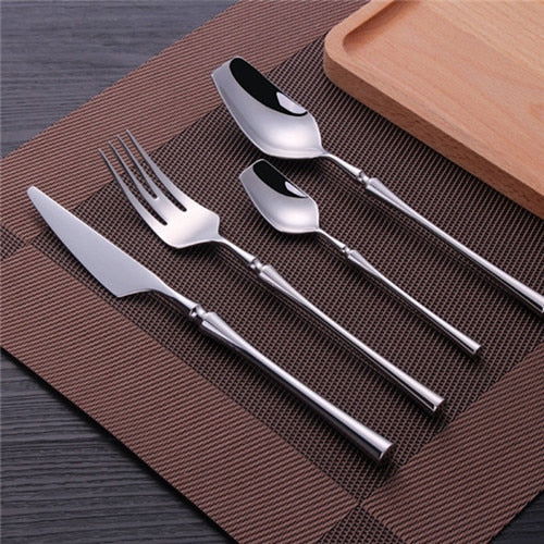 Chiseled Flatware - www.Shopthatapp.com