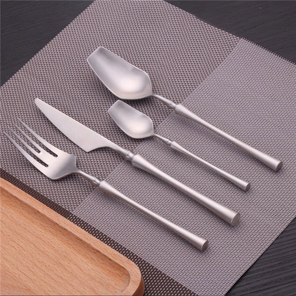 Chiseled Flatware - www.Shopthatapp.com