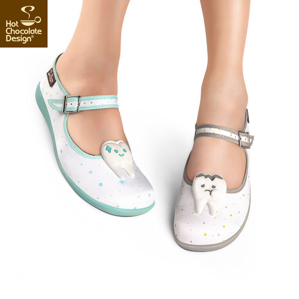 Chocolaticas® DENTIST Mary Jane Flat - www.Shopthatapp.com