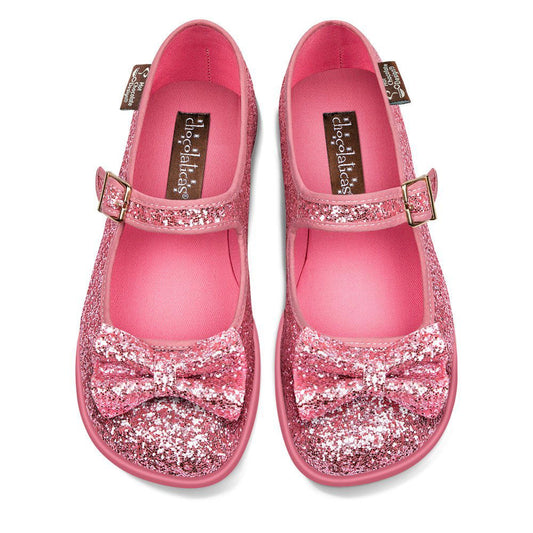 Chocolaticas® PINK Diamond Jane Flat - www.Shopthatapp.com