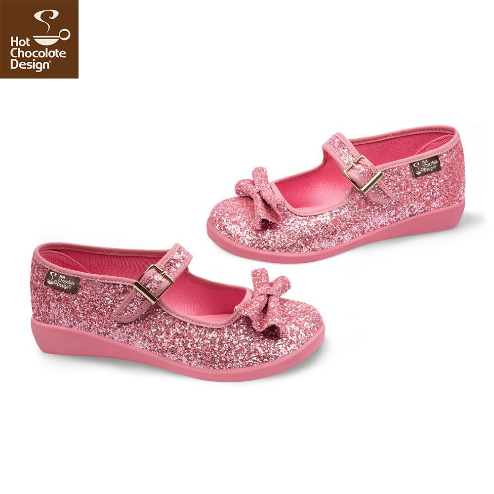 Chocolaticas® PINK Diamond Jane Flat - www.Shopthatapp.com