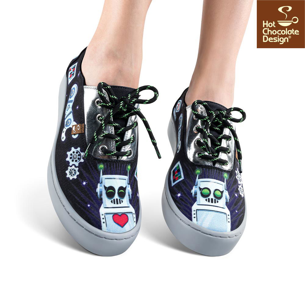 Chocolaticas® ROBOT Sneakers - www.Shopthatapp.com