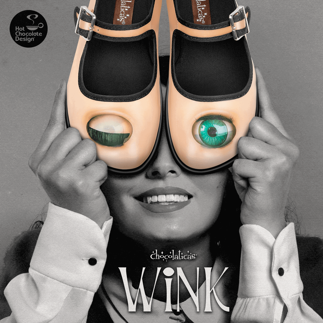 Chocolaticas® WINK Mary Jane Flat - www.Shopthatapp.com