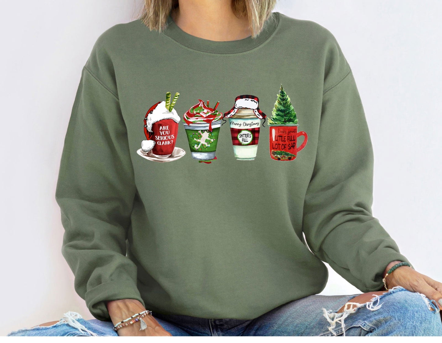 Christmas Vacation Coffee Crewneck - www.Shopthatapp.com